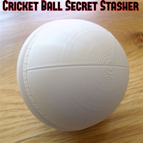 Cricket Ball Secret Stasher | 3D models download | Creality Cloud