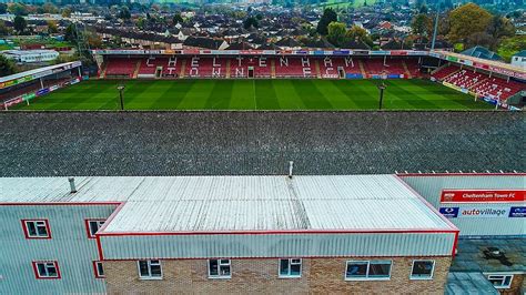 LCI Rail Stadium from the air – video - News - Cheltenham Town FC