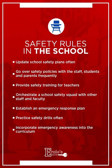 School Safety Rules | School and Classroom Safety Tips