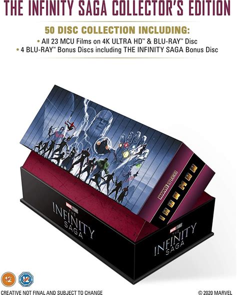 Marvel's 23-film "Infinity Saga" is getting a UK Collectors Edition 4K ...