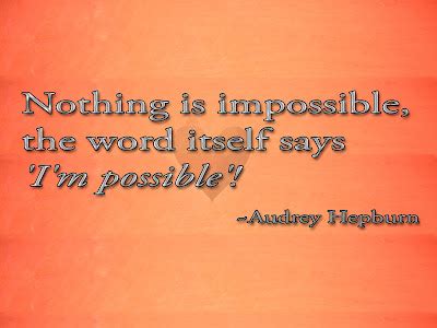 NOTHING IS IMPOSSIBLE QUOTES WALLPAPER ~ noexit4u.com