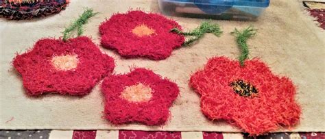 Crochet Flower Scrubby Pattern - Etsy