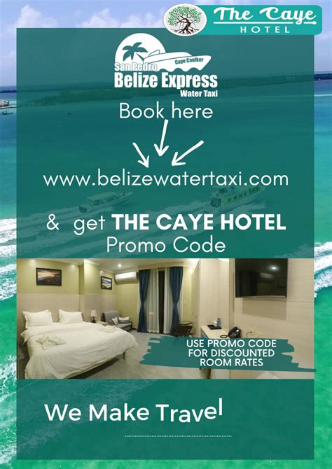 Book water taxi tickets on our website www.belizewatertaxi.com and ...