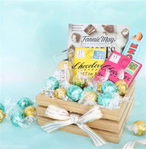 Easy DIY Chocolate Gift Basket - Pretty Providence