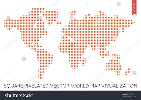 Vector Flat World Map Infographic Map Stock Vector (Royalty Free) 439157311 | Shutterstock