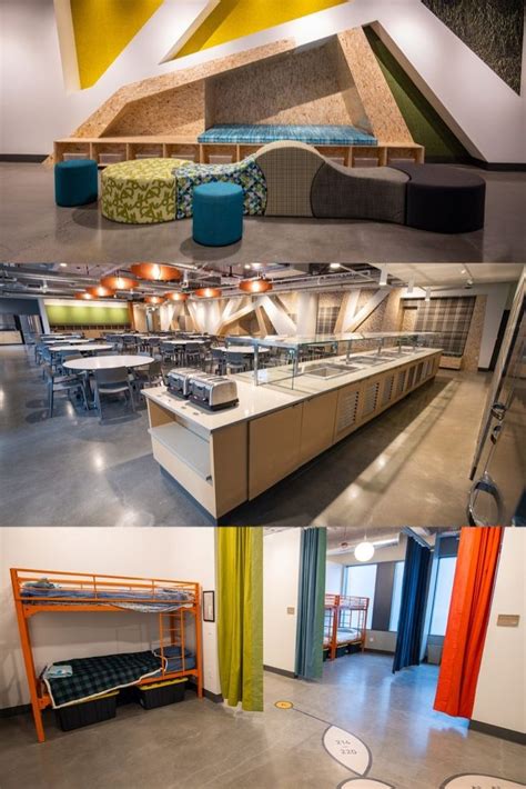 Inside the new homeless shelter at Amazon's headquarters | Homeless shelter design, Shelter ...