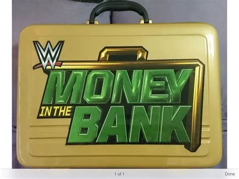 WWE Money In The Bank Briefcase Replica Axxess Wrestlemania 31 MITB Seth Rollins - http ...