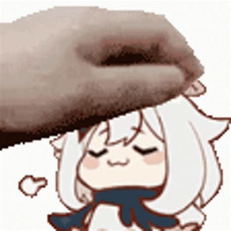 Headpats Anime GIF - Headpats Anime Paimon - Discover & Share GIFs