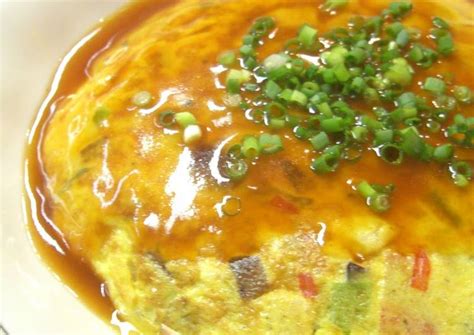 Fluffy, Creamy Chinese Style Crab Omelette with Sweet Vinegar Sauce ...