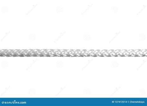 Color Rope on White Background Stock Photo - Image of hemp, lasso ...