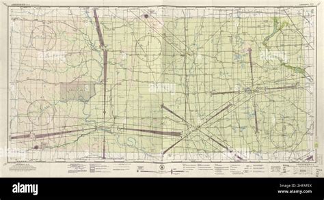 Sectional aeronautical charts - (United States Stock Photo - Alamy