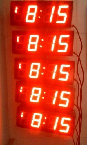 Digital Indicators and Clock - GPS DIGITAL CLOCK WITH SLEEV LORA /RF Manufacturer from Mumbai