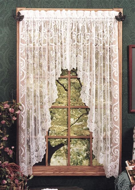 English Ivy Lace Curtain Collection - | Victorian curtains, Curtains, Lace curtains