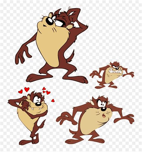 Cartoon Character Taz Mania Vector - Taz Mania Cartoon, HD Png Download - vhv