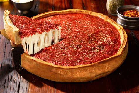 Chicago-Style Deep-Dish Pizza Arrives from Giordano’s - Eater Vegas