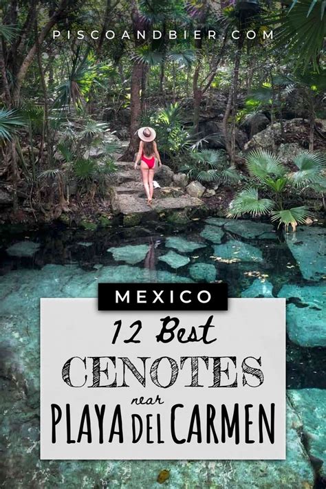 12 Cenotes Near Playa del Carmen & Playa del Carmen Cenotes Map | Playa ...