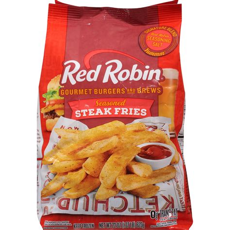 Red Robin Seasoned Steak Fries, 22 oz (Frozen) - Walmart.com