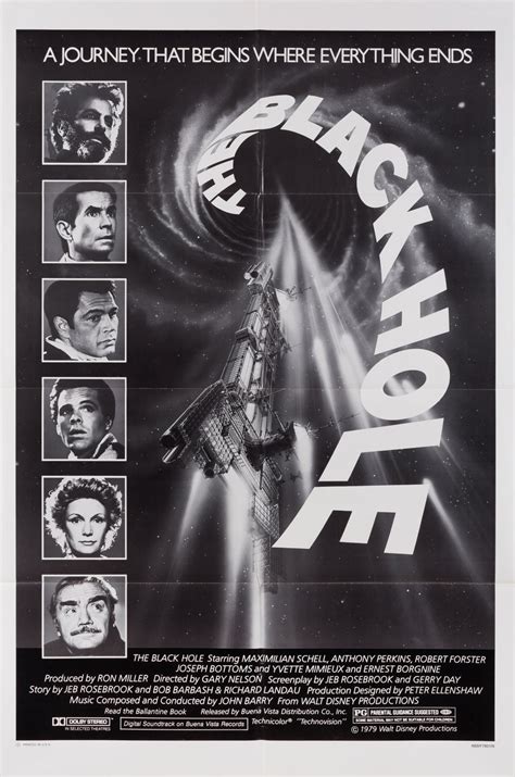 The Black Hole Original 1979 U.S. One Sheet Movie Poster - Posteritati ...