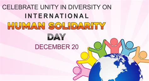 Celebrate with "THE BANGALORE PRESS": International Human Solidarity Day