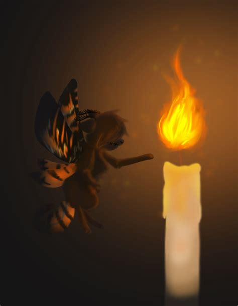 Moth to a flame by CerberusReigns on DeviantArt