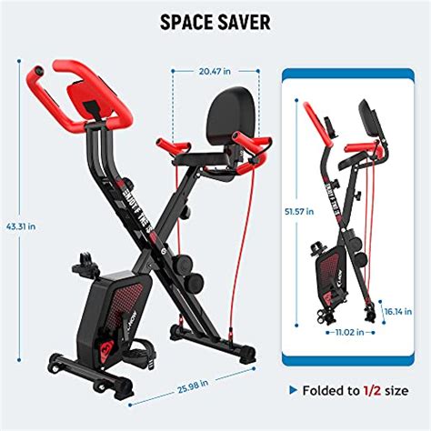 10 Best Foldable Exercise Bike for Small Spaces (2024) - The Health Pot