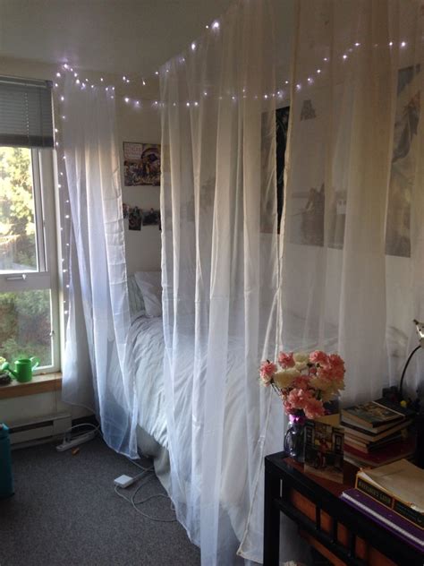 How To Make A Canopy Out Of Curtains - Canopy Bed Curtains Diy Add ...