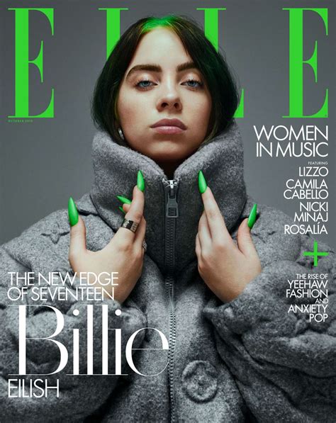 Billie Eilish – Elle US Magazine (October 2019) | GotCeleb