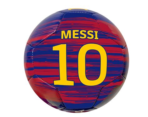 Messi Soccer Ball Size 4, Licensed FC Barcelona Messi Ball #4 - Walmart.com