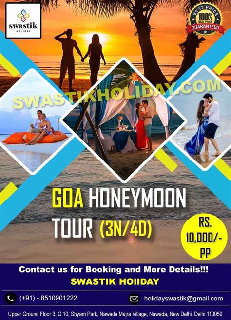 Goa Honeymoon Tour Package