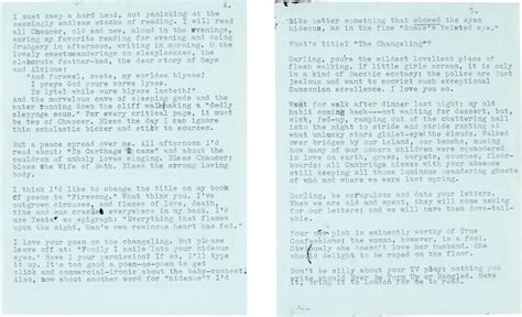 Sylvia Plath | Typed letter signed, to Ted Hughes, discussing their ...