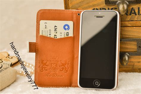 Case For Iphone 5c, Handmade Stud Diamond Leather Case For Iphone 5c ...