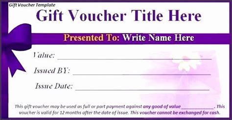 Gift Certificate Template 42 Examples In PDF Word | Fresh Wording Ideas