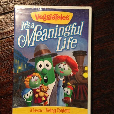 Veggie Tales: It's A Meaningful Life. A lesson in Being Content. NEW DVD From KIDS FIRST!: Jimmy ...