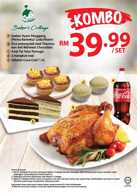 The Baker's Cottage Launches Its Latest Value-For-Money Meals; RM40 ...