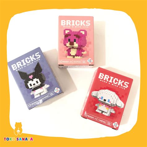 Jual TOKOSANATA - Briks Lego Block Susun Mini Karakter | Shopee Indonesia