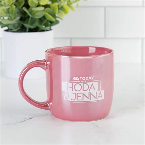 TODAY with Hoda & Jenna Official On-Air Chrome Blush Mug