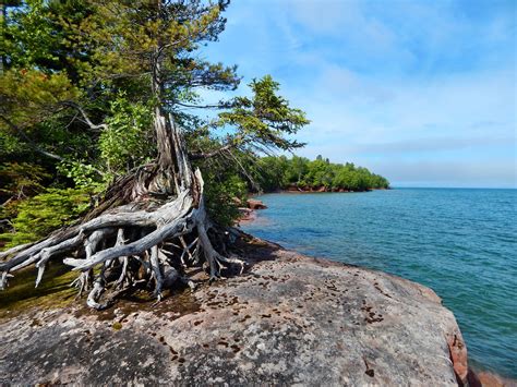 Sand Island, on Lake Superior. Apostle Islands National Lakeshore ...