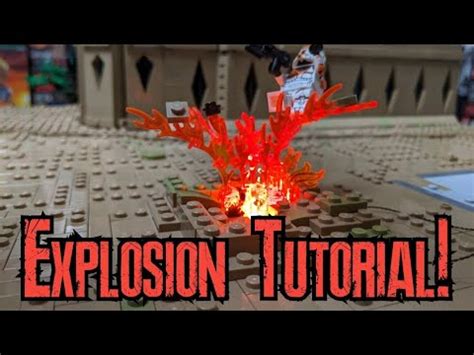 LEGO Explosion Tutorial | How To Build And Light Up Explosions - YouTube