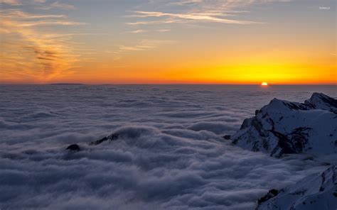 Mountains Over Cloud Wallpapers - Wallpaper Cave