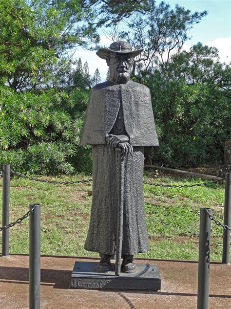 St Damien | Statue of St Damien who ministered to the lepers… | Flickr