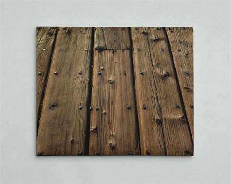 Rustic Wall Art Wood Wall Art Large Canvas by OffleyGreenFineArt