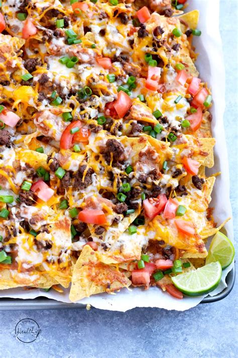 Epic Beef Nachos Supreme (Better Than Taco Bell) - A Pinch of Healthy