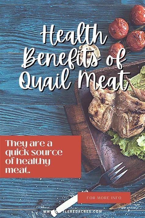 benefits of quail meat - on tray with text overlay Raising Quail ...