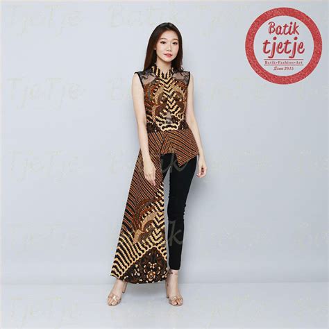 √ 30+ Desain Baju Batik Wanita (MODERN, CASUAL, KOMBINASI, TERBARU)