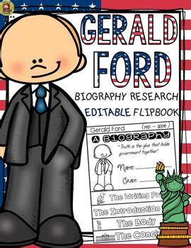 PRESIDENTS DAY: BIOGRAPHY: GERALD FORD by Teach To Tell | TpT