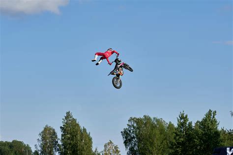 Free stock photo of dirt bike, helmet, jump