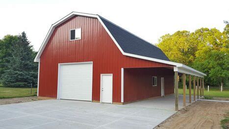 30 X 40 Gambrel Garage Kits | Dandk Organizer