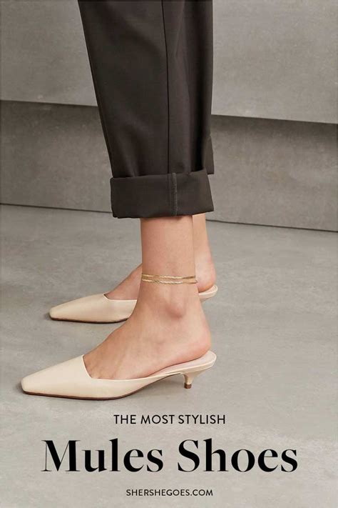 Magnificent Mules: This Season's Hottest Mules Shoes! (2021)