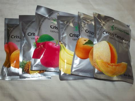 Crispy Green Freeze-Dried Fruit Snack Review | Emily Reviews