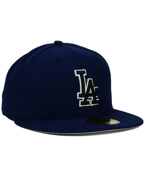 Lyst - Ktz Los Angeles Dodgers C-Dub 59Fifty Cap in Blue for Men